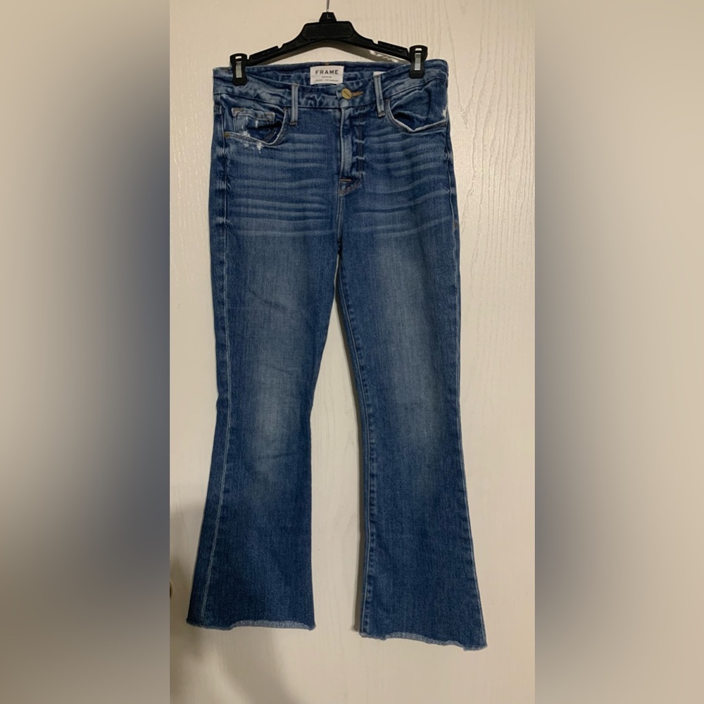 Frame Denim Le Crop Mini Boot Jeans